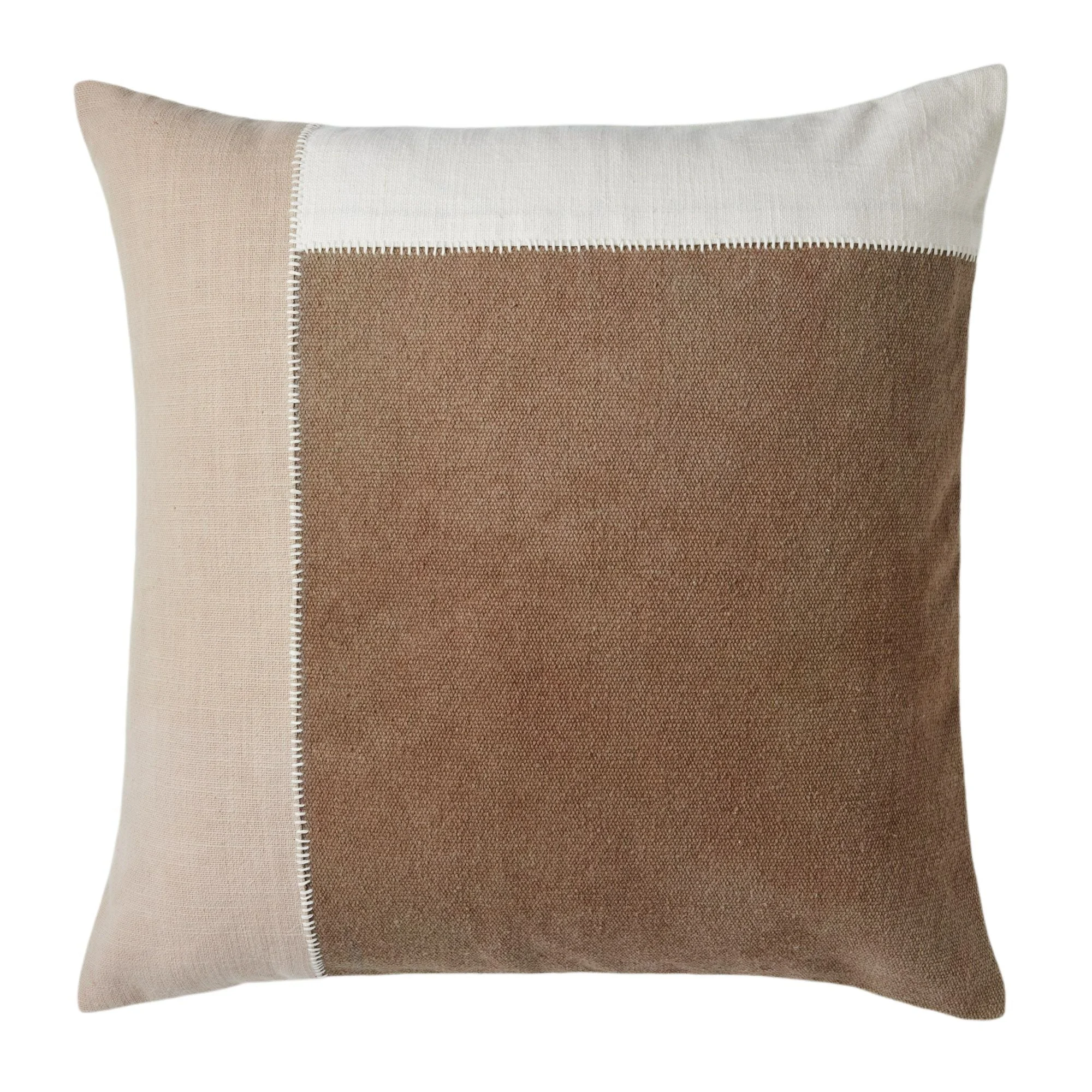 AREZ - Housse de coussin | Marron