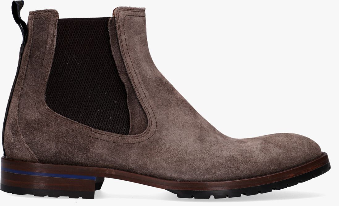 FLORIS VAN BOMMEL taupe floris van bommel chelsea boots 20082