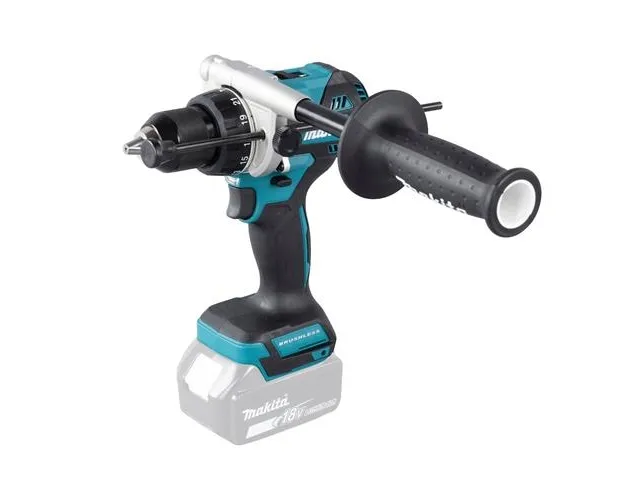 Makita DHP486Z - Hammerbor - ledningfri - 2-hastigheders - nøgleløs borepatron 13 mm - 130 N·m - intet batteri - 18 V - SOLO
