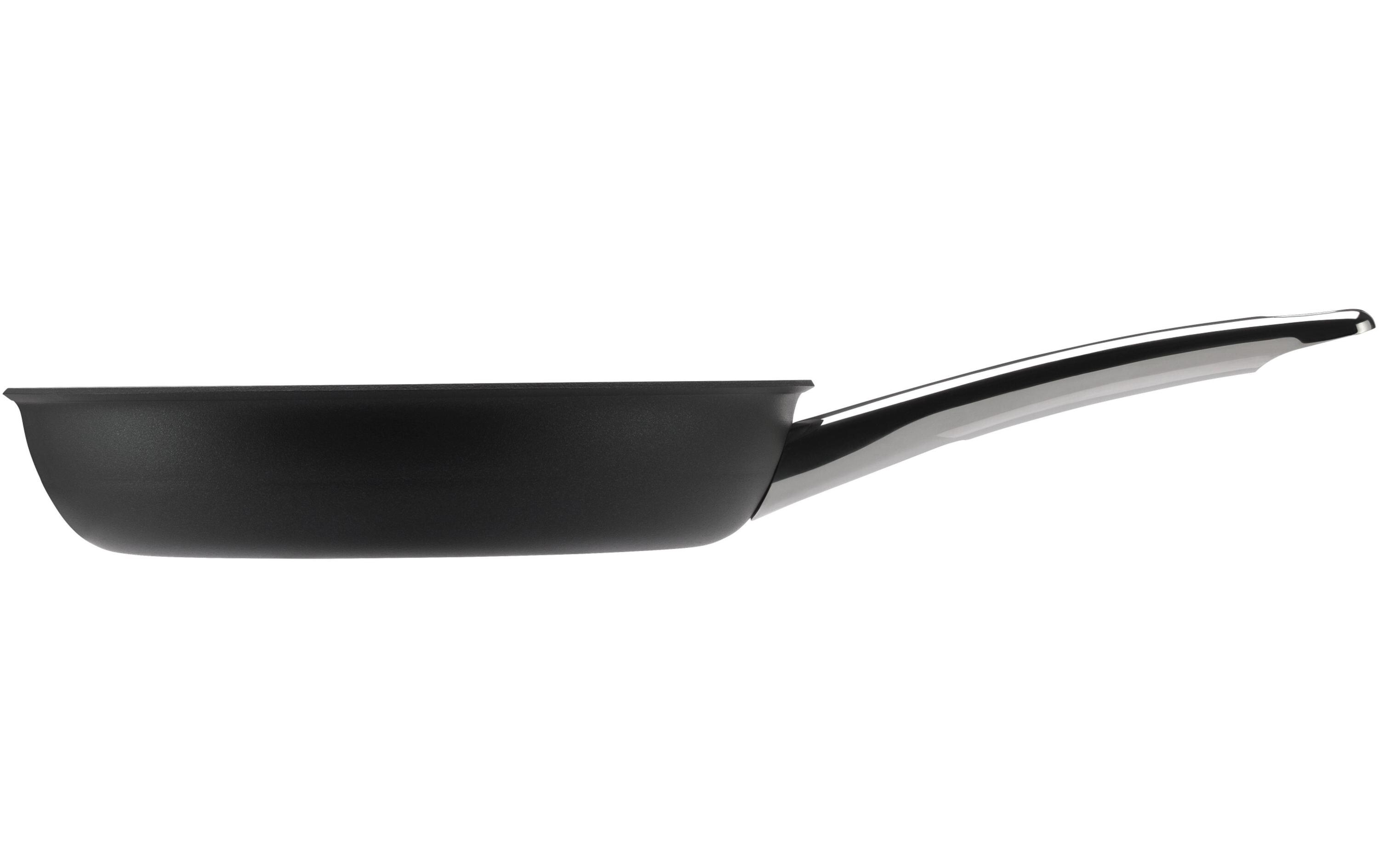 Bratpfanne Steak Profi 24 cm, SchwarzStielpfanne mit ofentauglichem Griff
