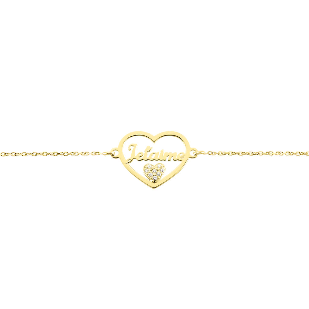 Bracelet Or Jaune Veridienne Oxyde