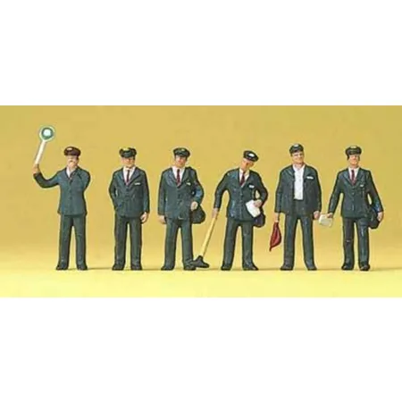 Preiser 10238 HO Italienisches Bahnpersonal