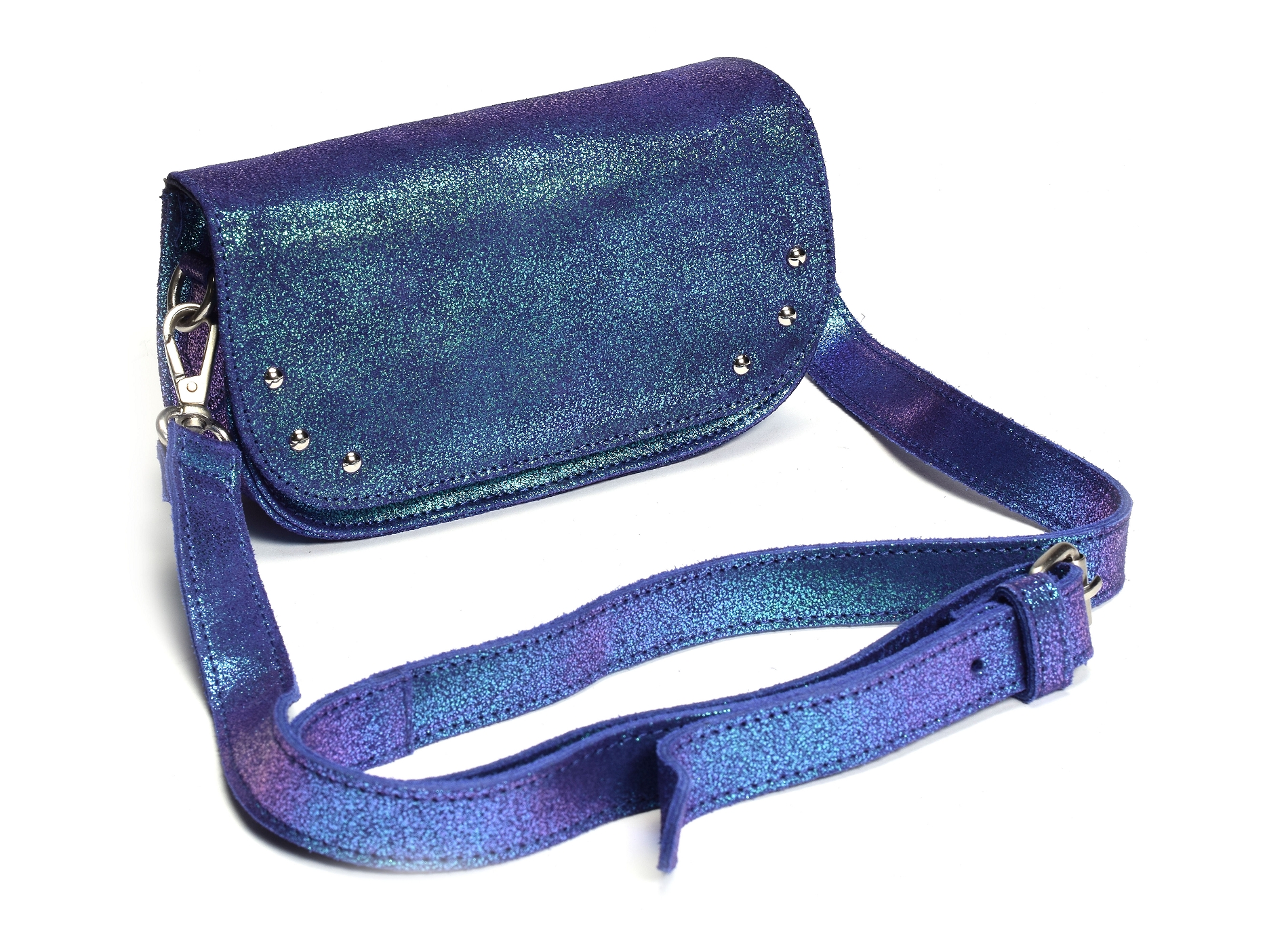 Pochette bandouliere alice he899 bleu multicolore