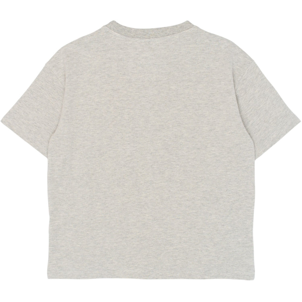 Køb The New Light Grey Melange Tnteddy Os S_S Tee