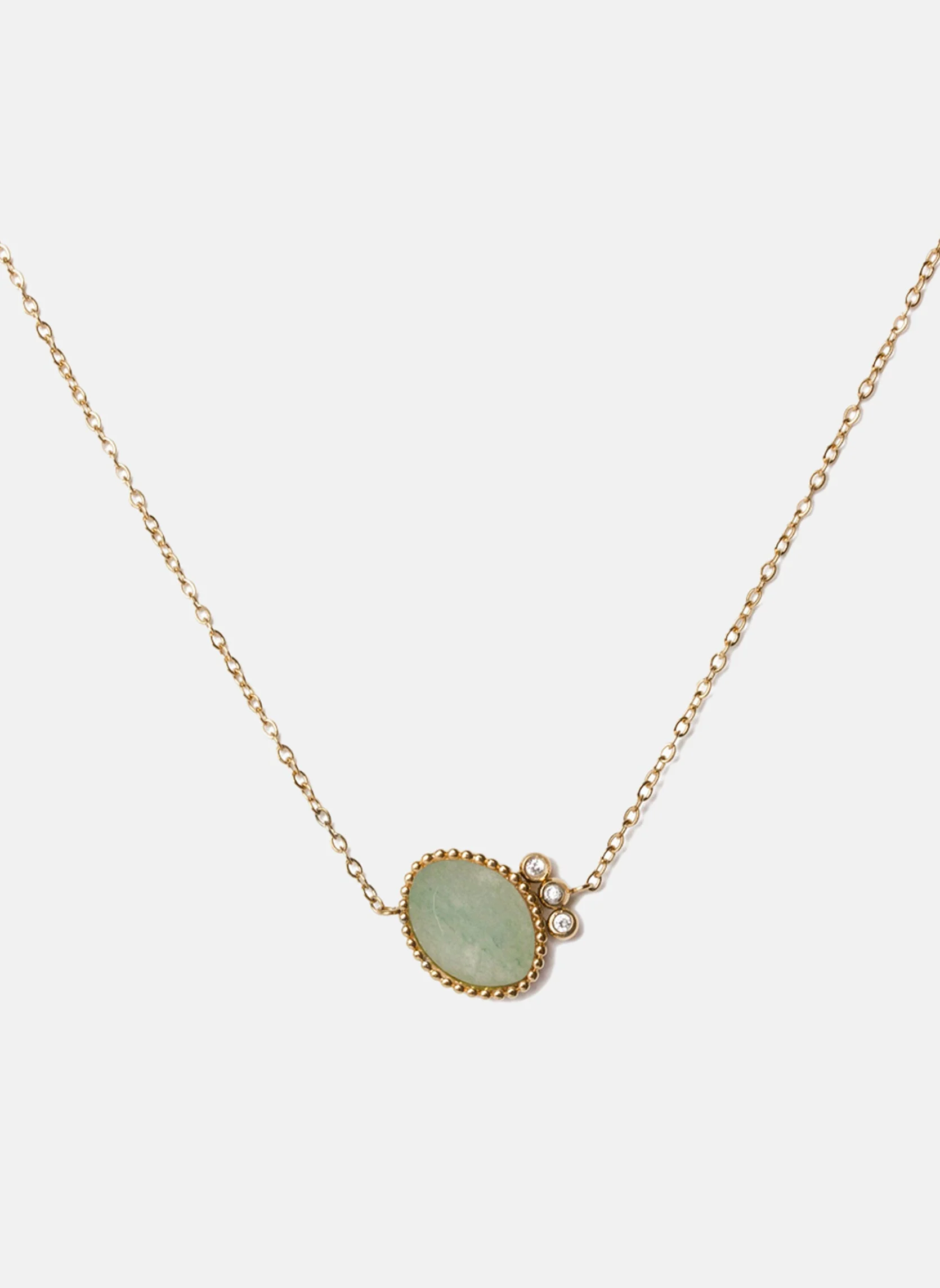 TRIVIA - Collier chaîne trivia | Vert