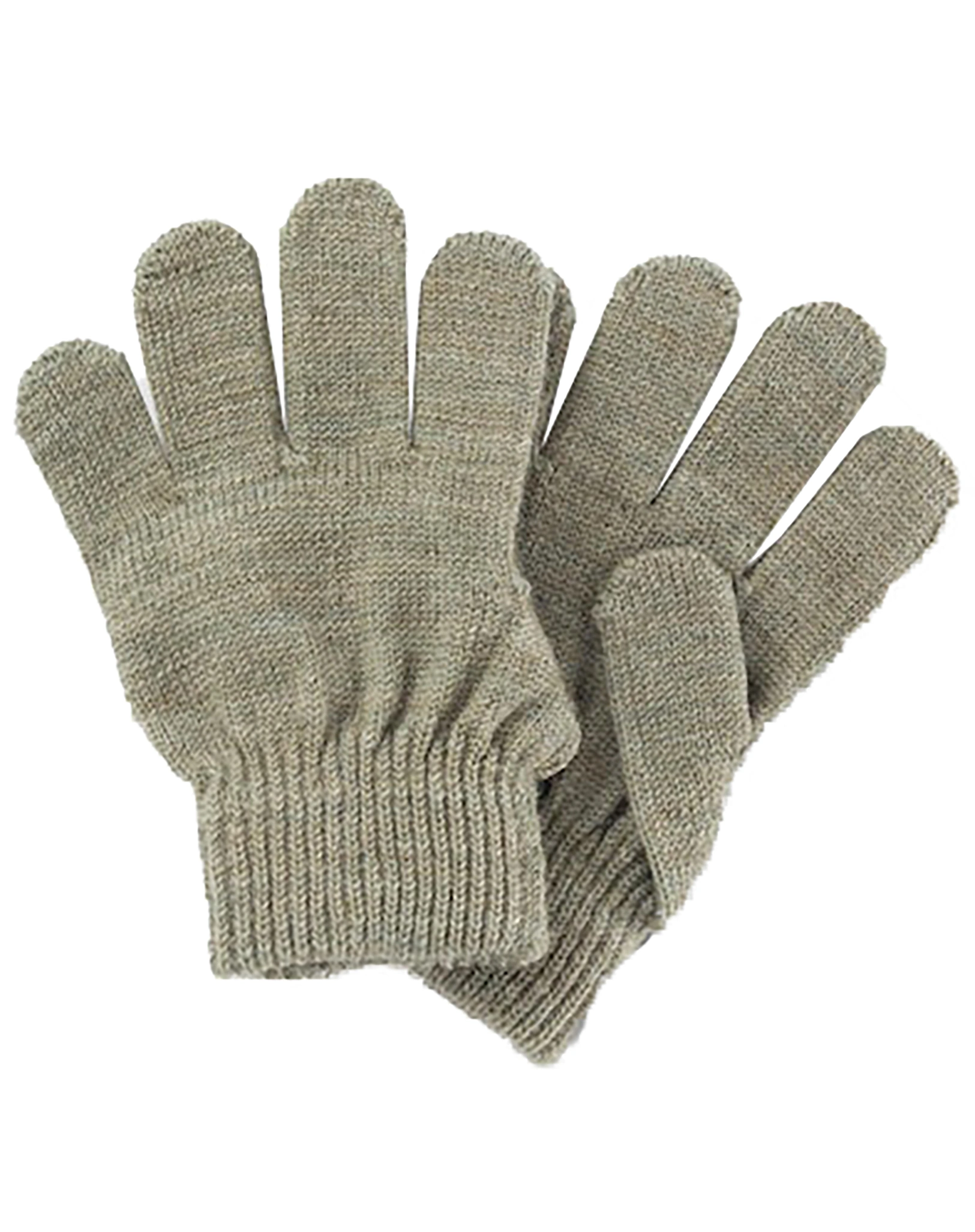 Fingerhandschuhe NMMWHOLLA WOOL in vetiver