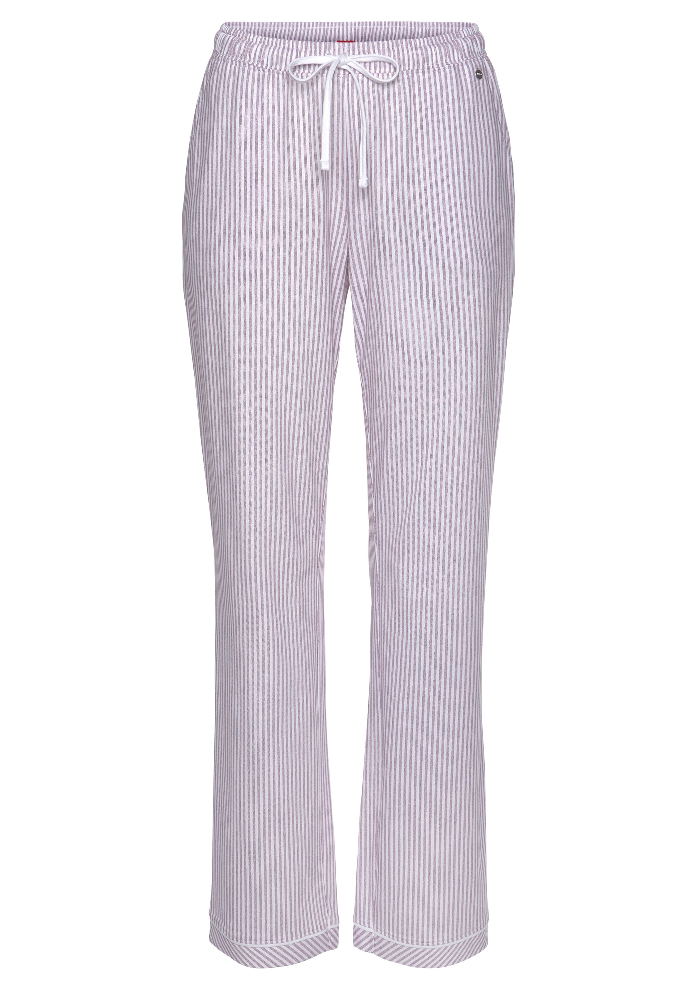 s.Oliver Pyjamahose  mit seitlichen Eingrifftaschen