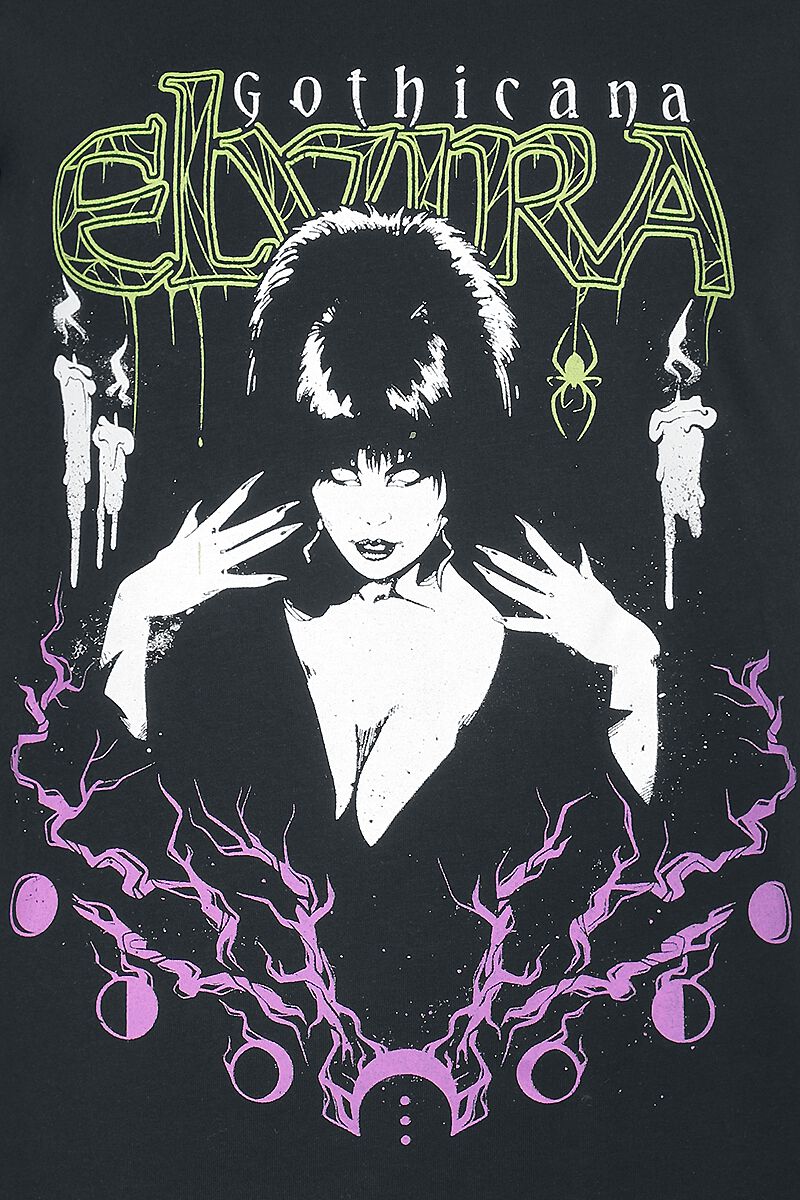 Gothicana X Elvira - T-shirt | Gothicana by EMP T-Shirt Manches courtes