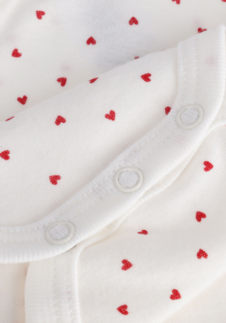 PETIT BATEAU witte petit bateau  3 bodies naiss ml