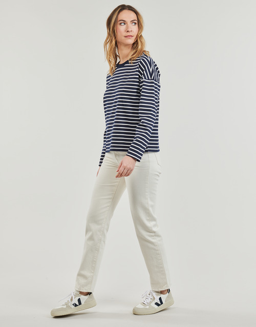 Vero Moda - VMABBY - Blanc / Marine