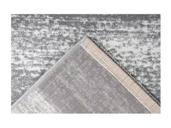 Tapis 150x80cm, design F005G coloris argent - Confort et élégance pour votre intérieur