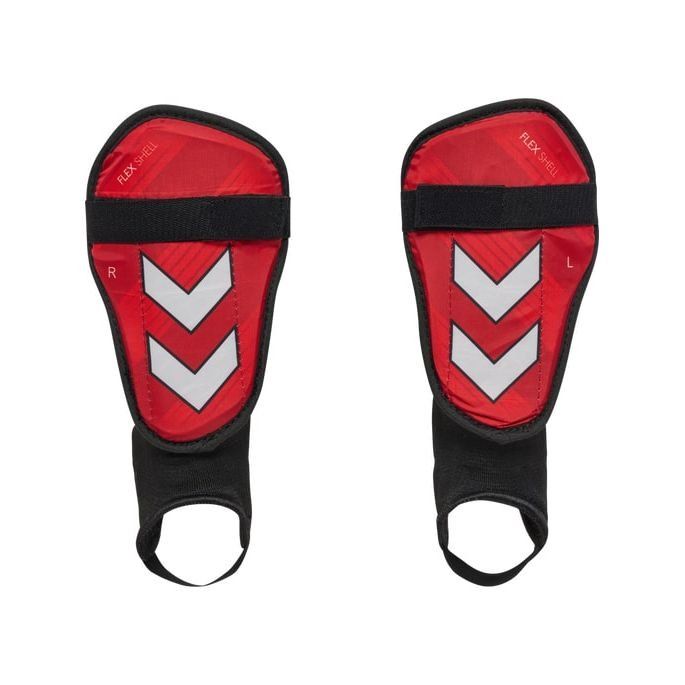 Hummel Protège-Tibias Flex Shell - Rouge/Noir