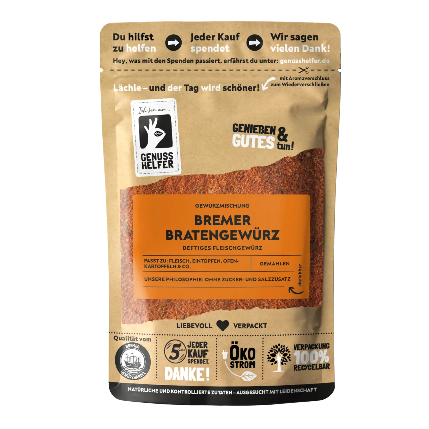 Bremer Bratengewürz, gemahlen, 3er Pack