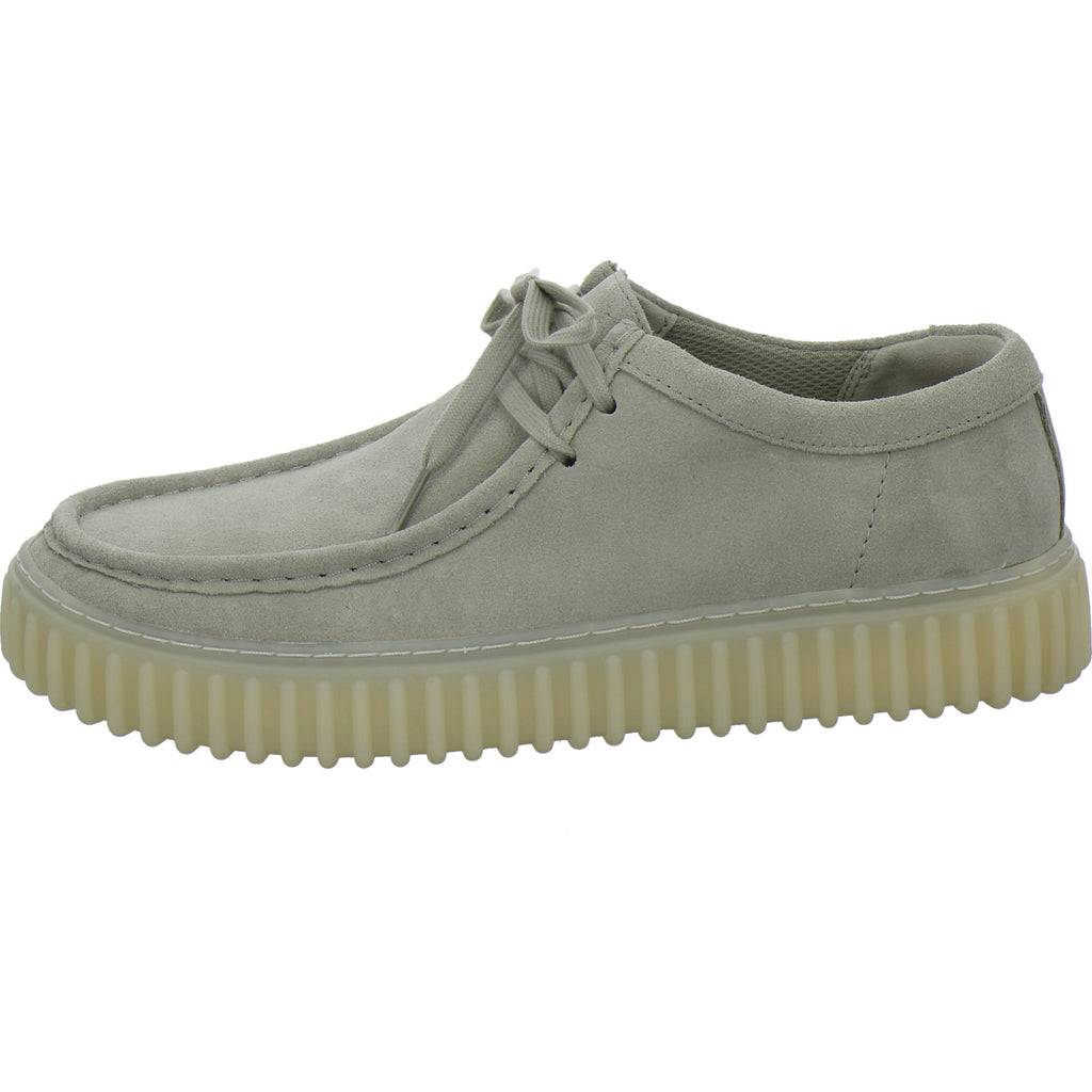 Clarks Sneaker Herren Torhill Hellgrau