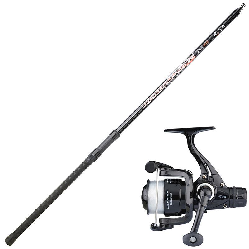 Ensemble Spinning Télescopique Srt Fish Instinct Victory Telebaits + Meka Efi Rd