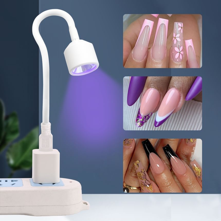 HOMTEC - Flexibele USB Nail Art UV-lamp