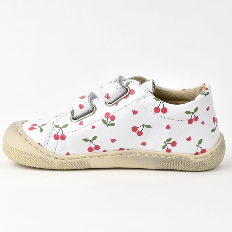 Naturino Naturino Barefoot Bira Velcros Print Pretty Cherries
