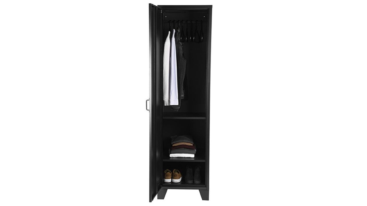 Bergkast Zwart SL-51.002 Fence B50 x D50 x H185 cm