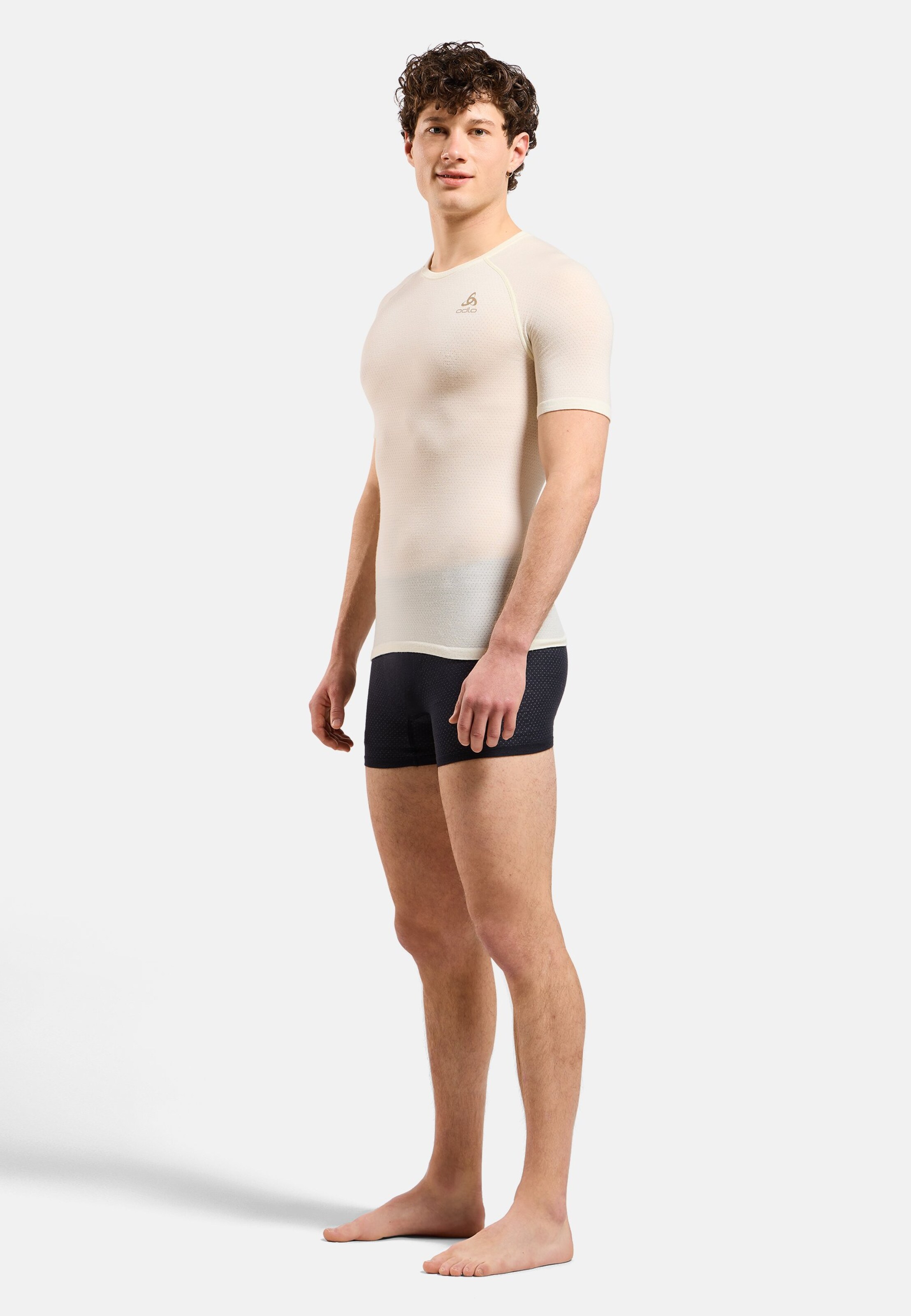 Performance Wool 140 Base Layer T-shirt in zero dye melange