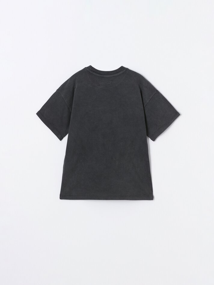 Camiseta estampada universal ACDC - Cinza Antracite