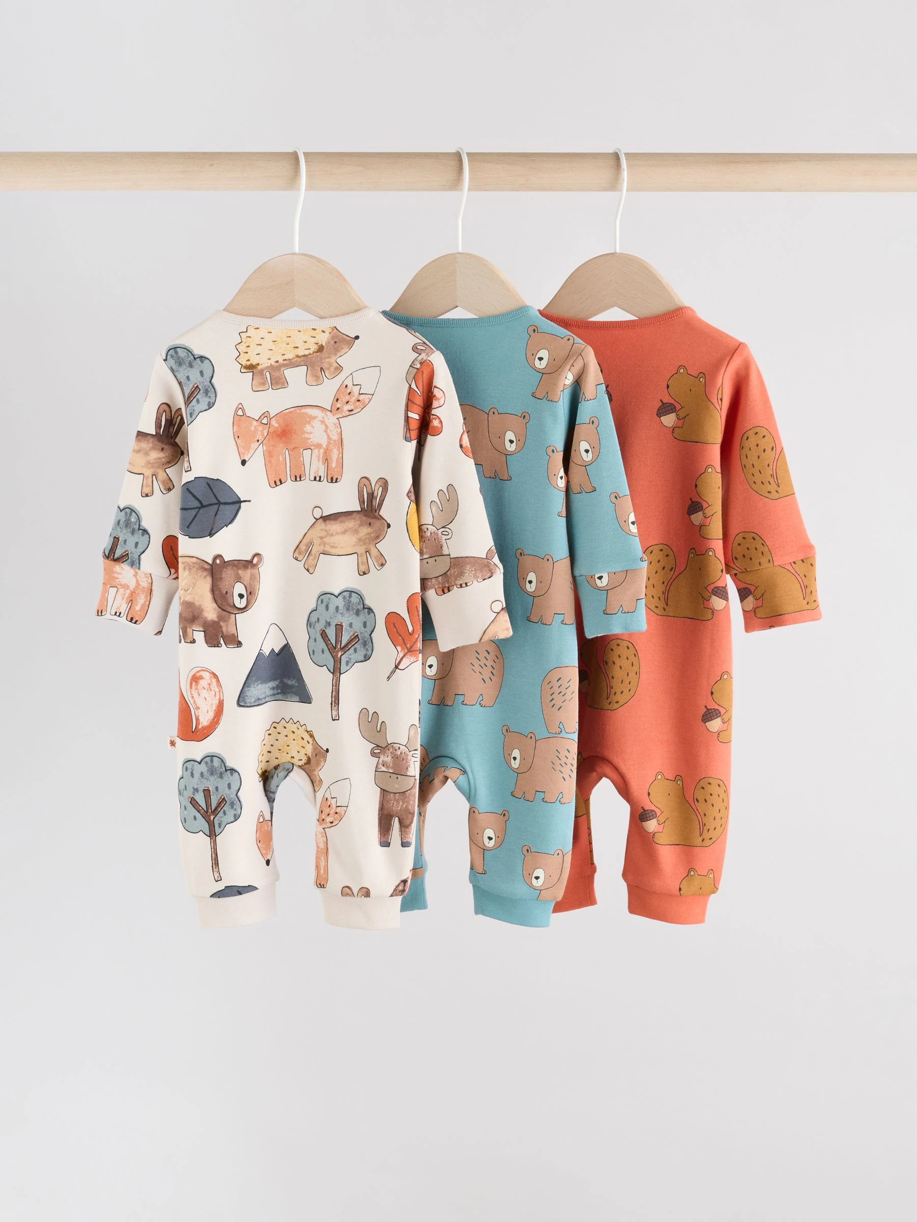Multi - Set van 3 babypyjama's (0-3jr)