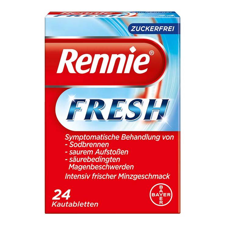 Rennie Fresh Kautabletten, 24 St