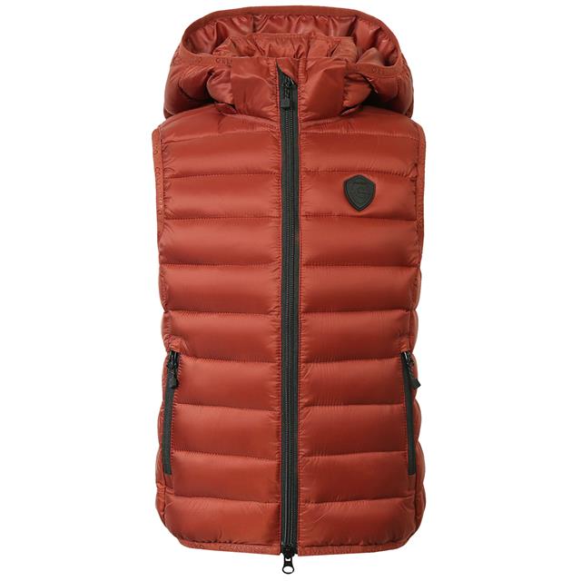 Bodywarmer Covalliero Quilted Kids Rood-oranje