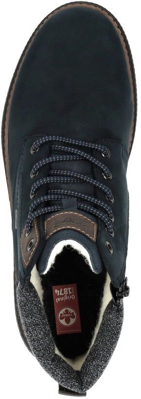 Rieker Veterschoenen Hoog blauw