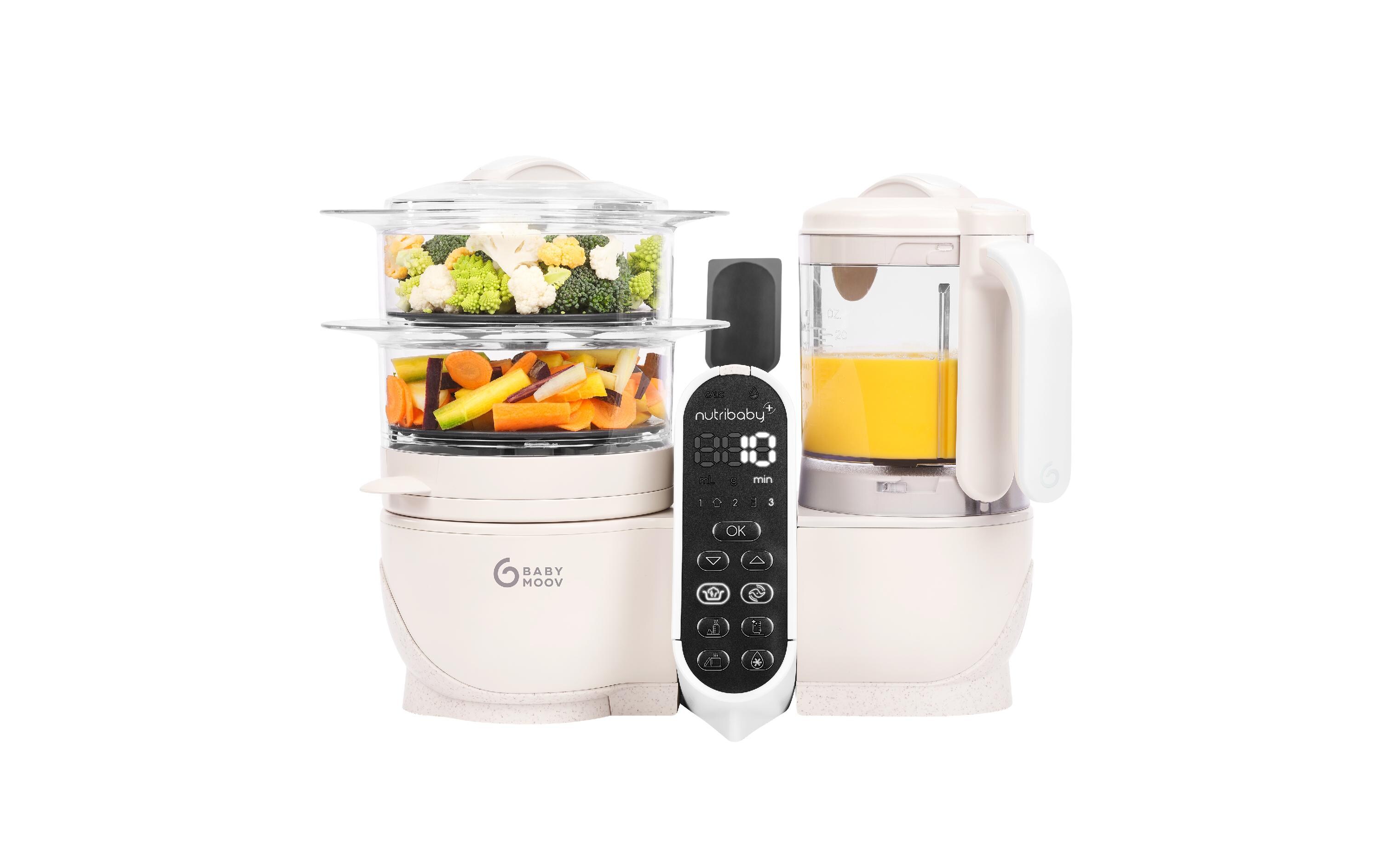 Multitool Nutribaby Plus Mineral Beige<br>Multifunktionaler Babynahrungszubereiter
