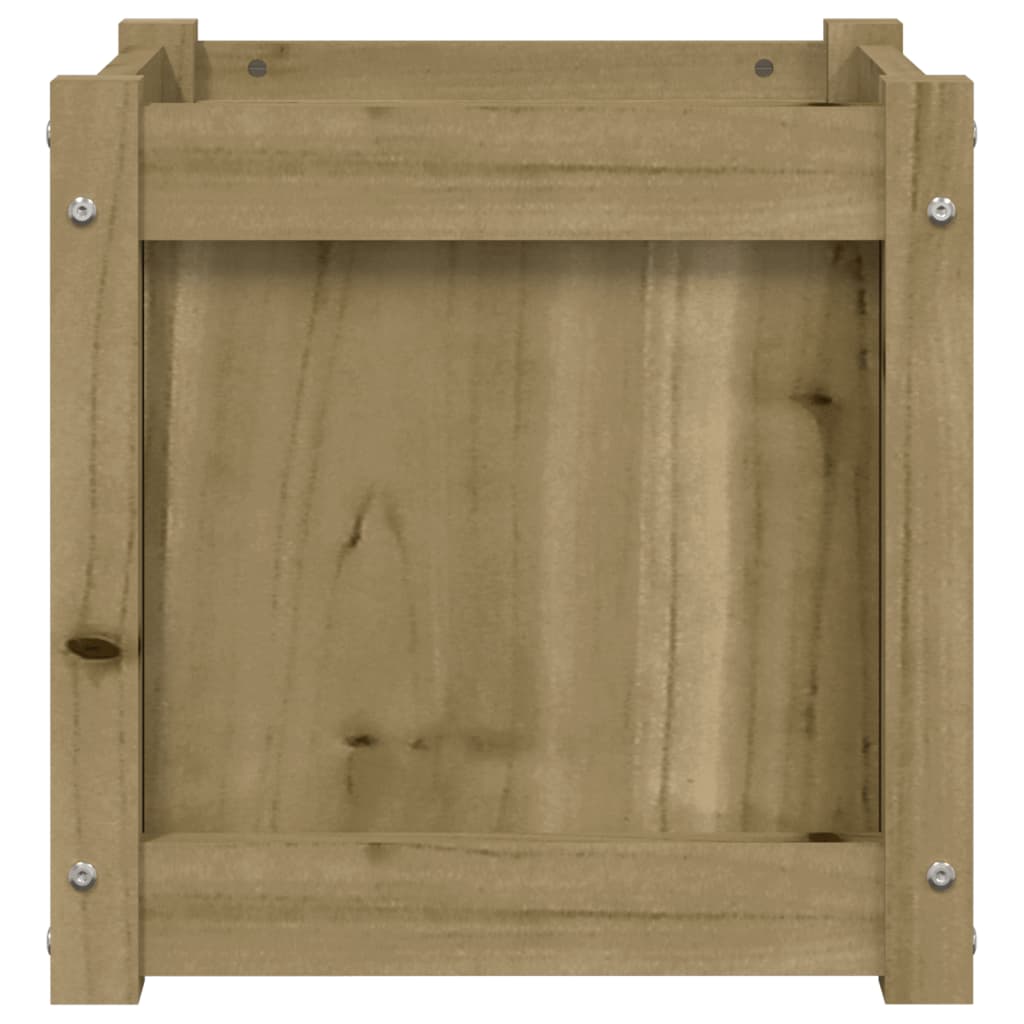 Jardinières 2 pcs bois de pin imprégné