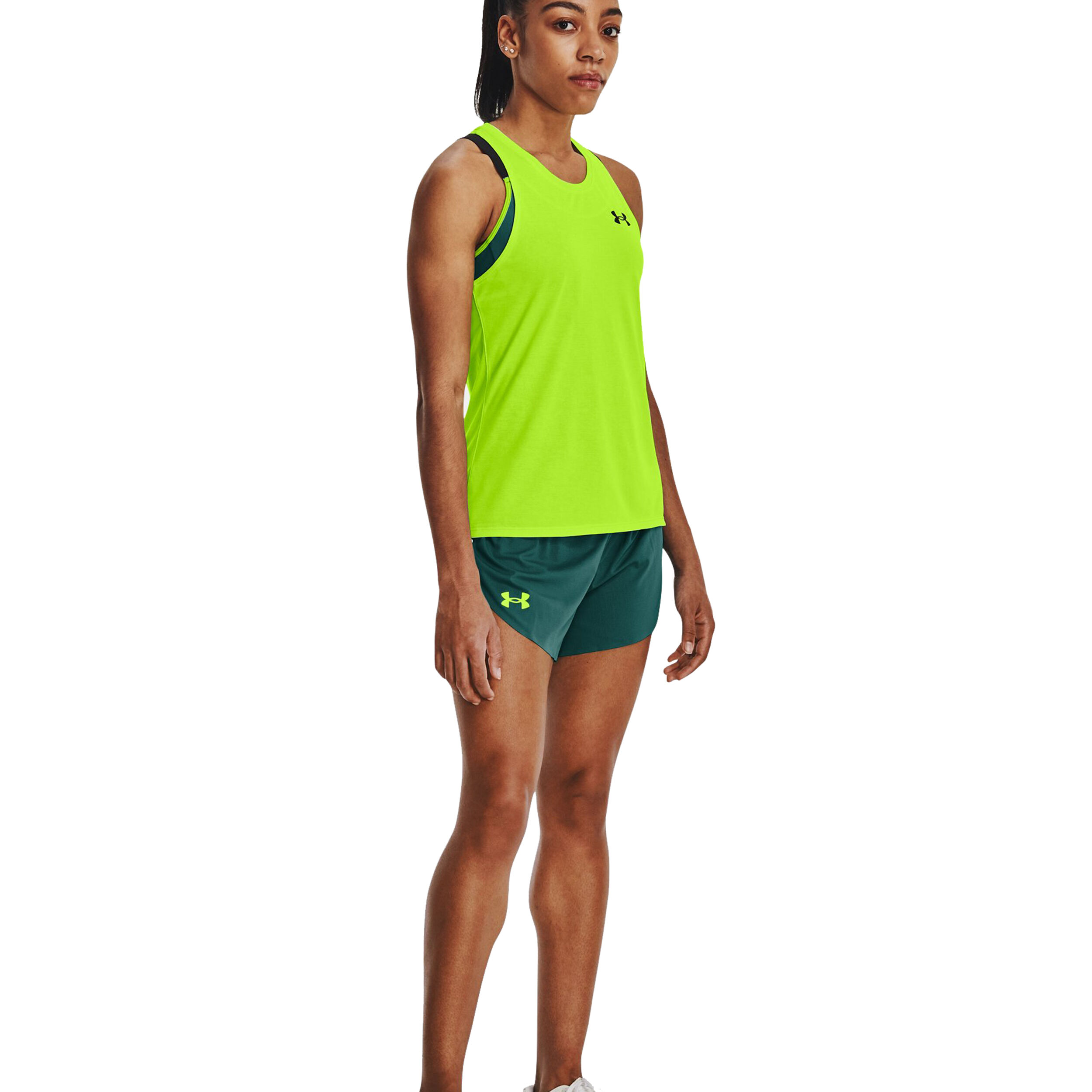 Under Armour Lighter Than Air Shorts Femmes - Bleu Petrol, Bleu