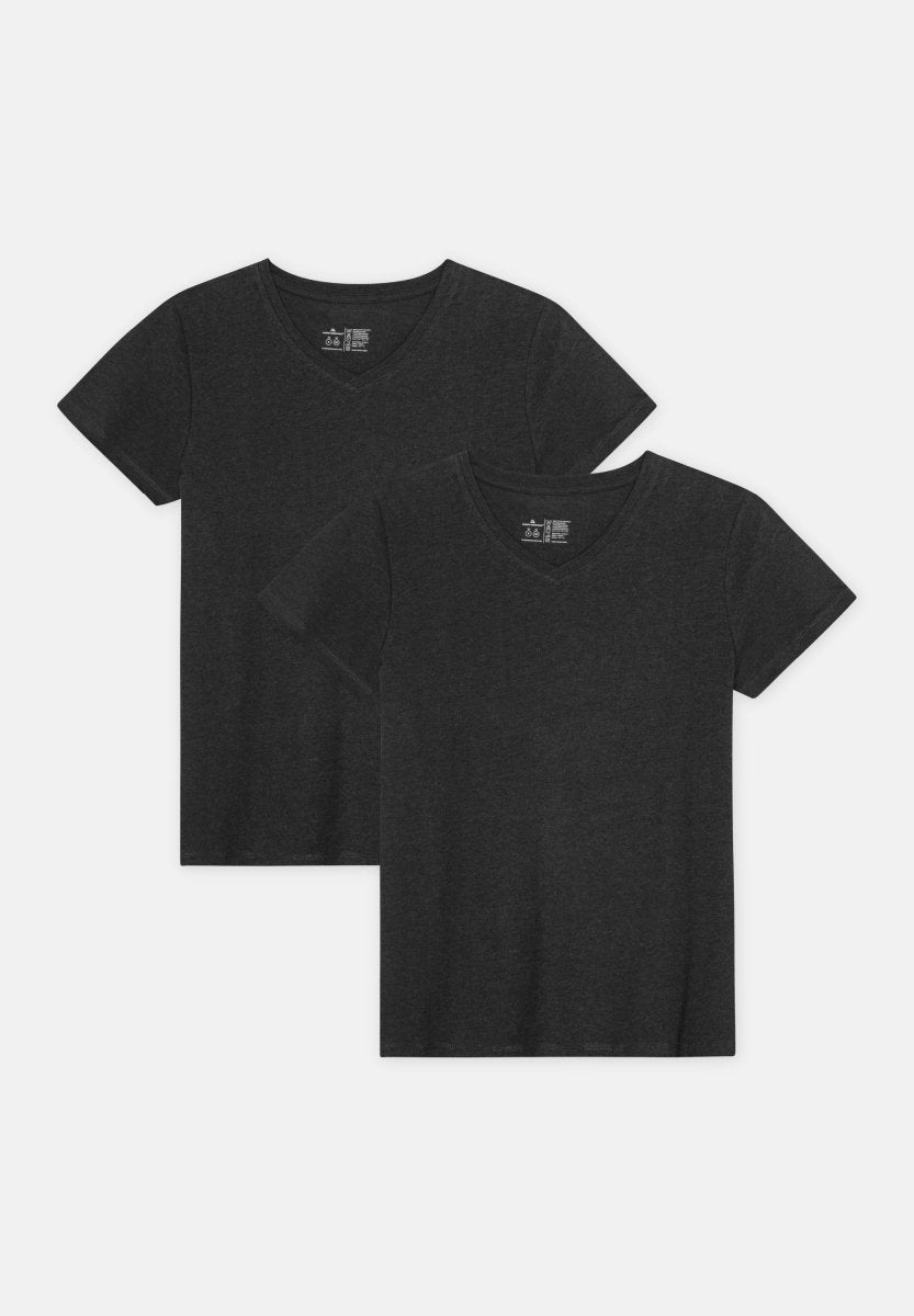 MODAL T-SHIRT MED V-HALS TIL KVINDER
