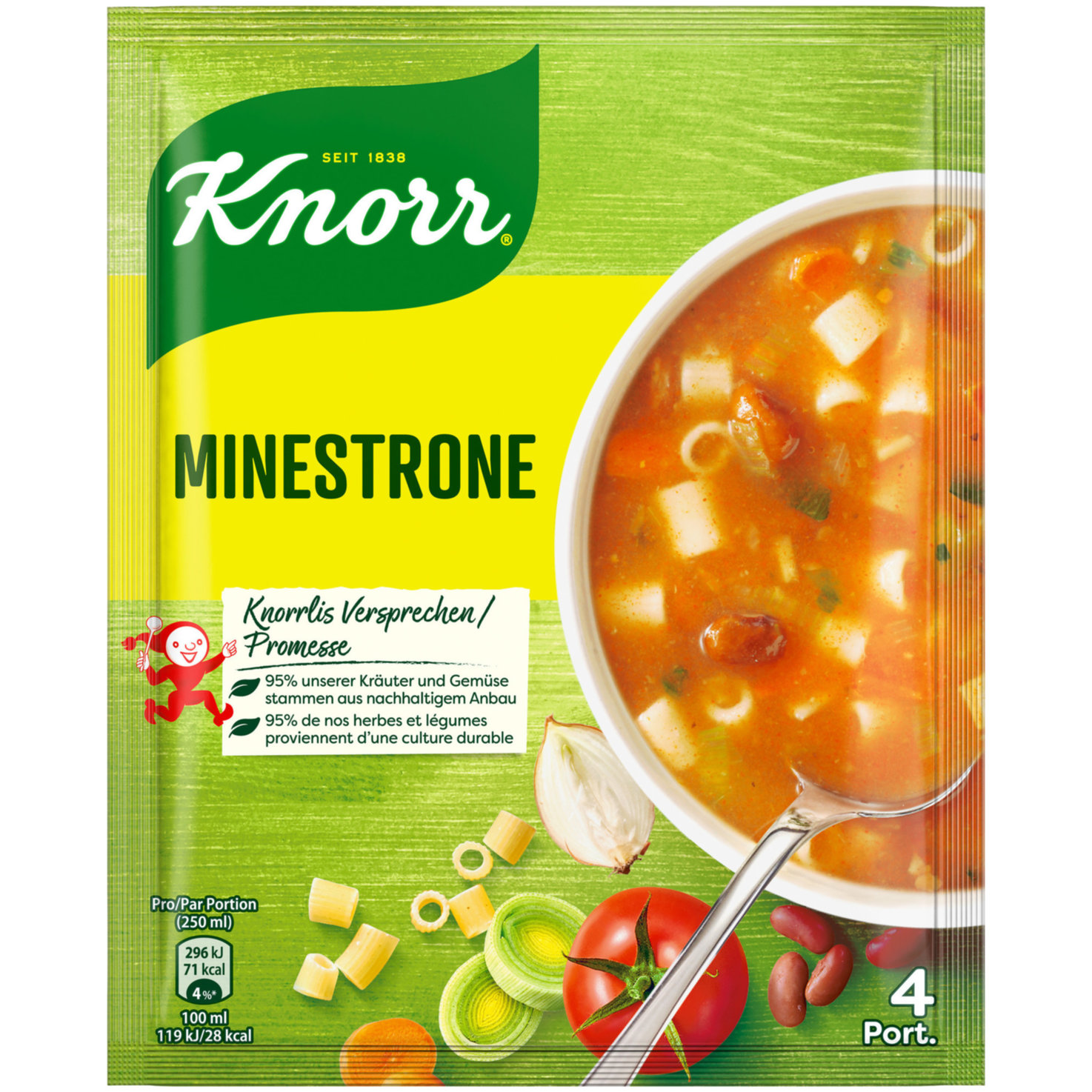 Knorr Suppe Minestrone