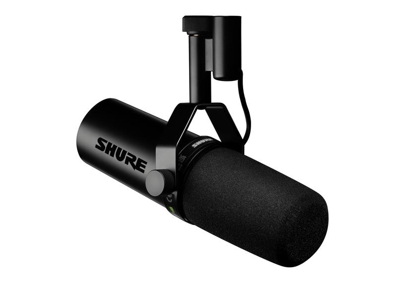 Shure Mikrofon SM7DB Dynamisches Mikrofon mit Preamp und legendärem Klang