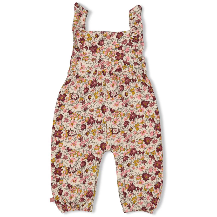 Feetje Jumpsuit Wild Flowers Roze