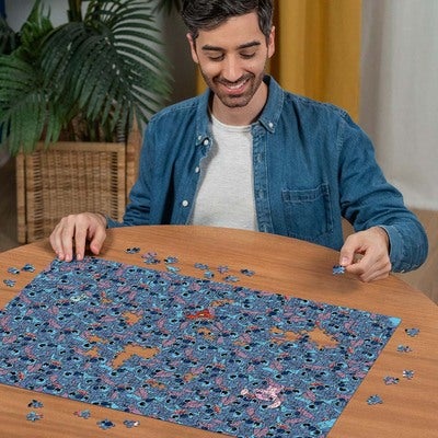 Ravensburger Disney Challenge Stitch Puslespill 1000 Brikker