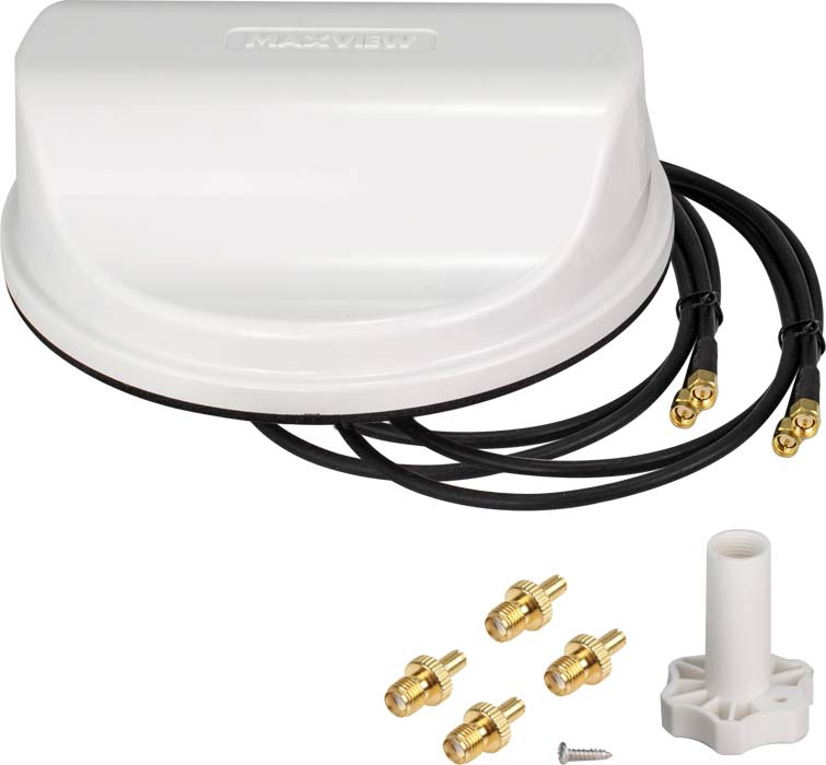Maxview LTE-Antenne 4x4 MIMO 4G/5G weiß