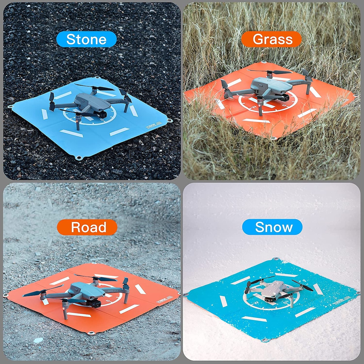 Landingsplattform for drone, DJI Avata/Mini 2/Mavic 3 Pro, universell