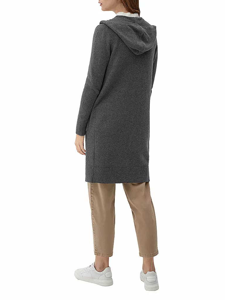 S.OLIVER Cardigan schwarz