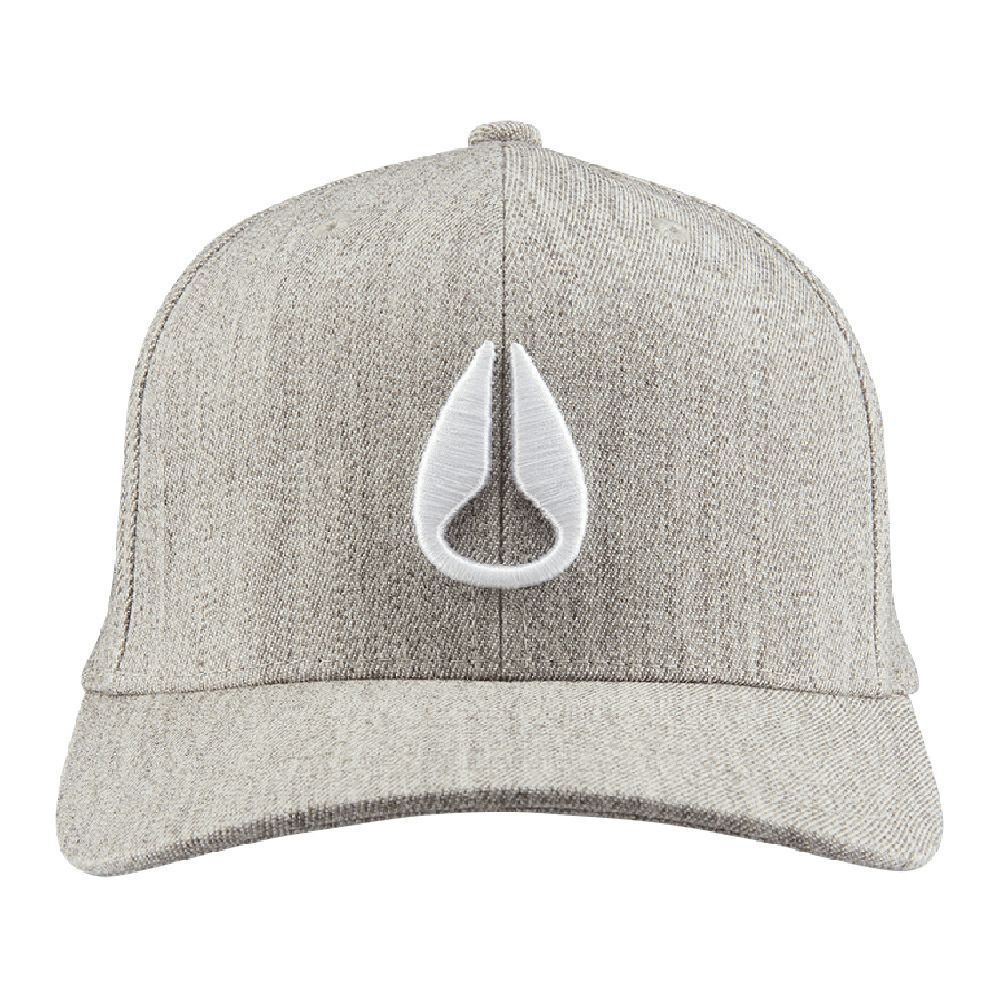 Nixon DEEP DOWN - Casquette heather gray/white