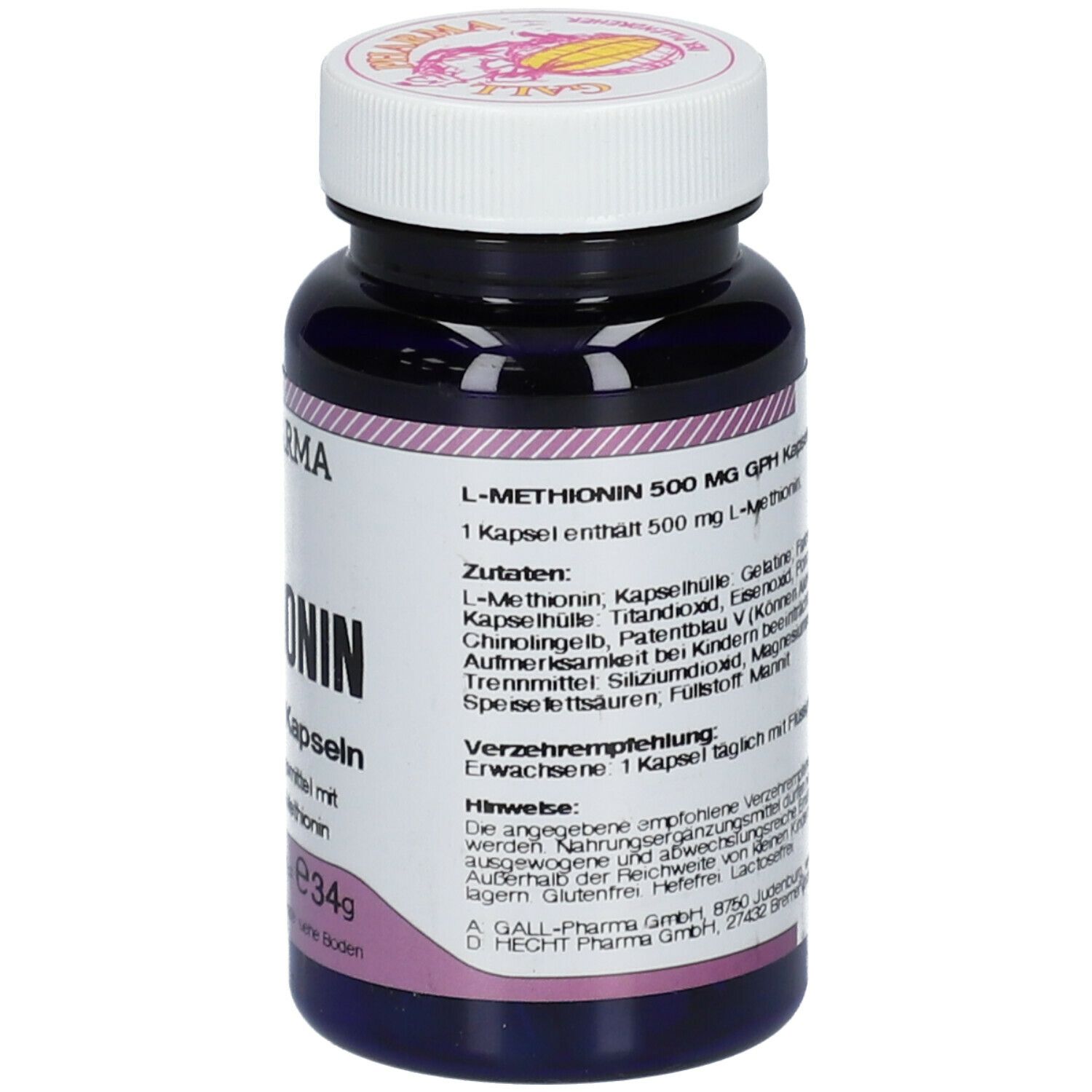 GALL PHARMA L-Methionin 500 mg