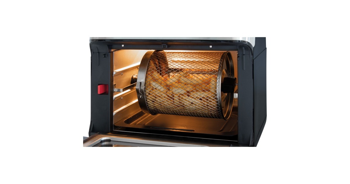 ProfiCookPC-FR 1200 H heteluchtfriteuse  (Roestvrij staal/zwart, 11 Liter)