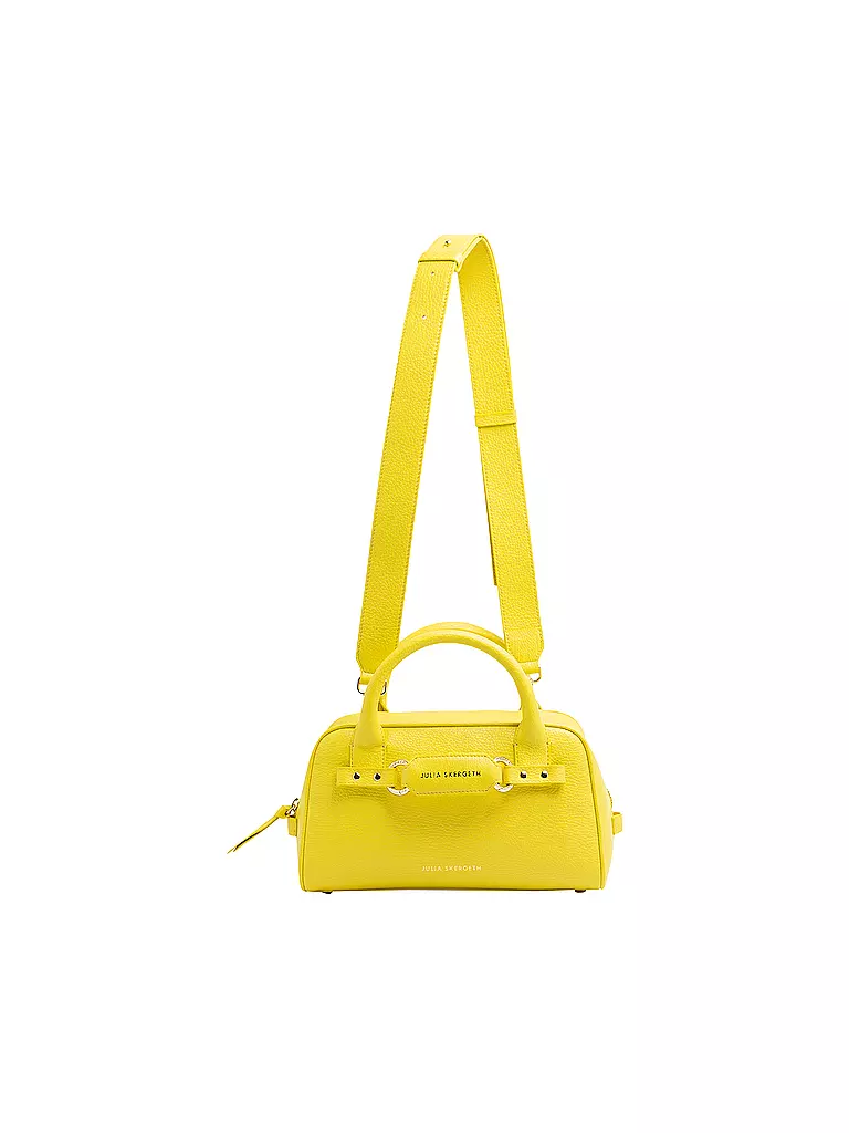 JULIA SKERGETH Ledertasche - Henkeltasche HÄNKELTASCHE KLEIN gelb