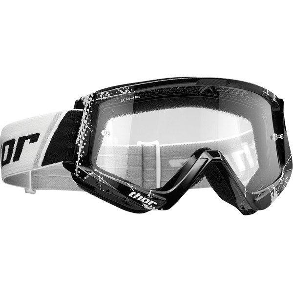 Thor Motocross - Masque Youth Combat Noir / Blanc