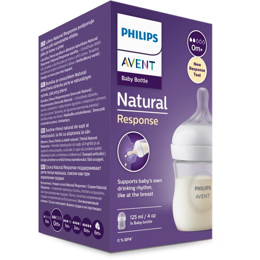 Philips Avent Babyflasche SCY90001 Natural Response 125ml