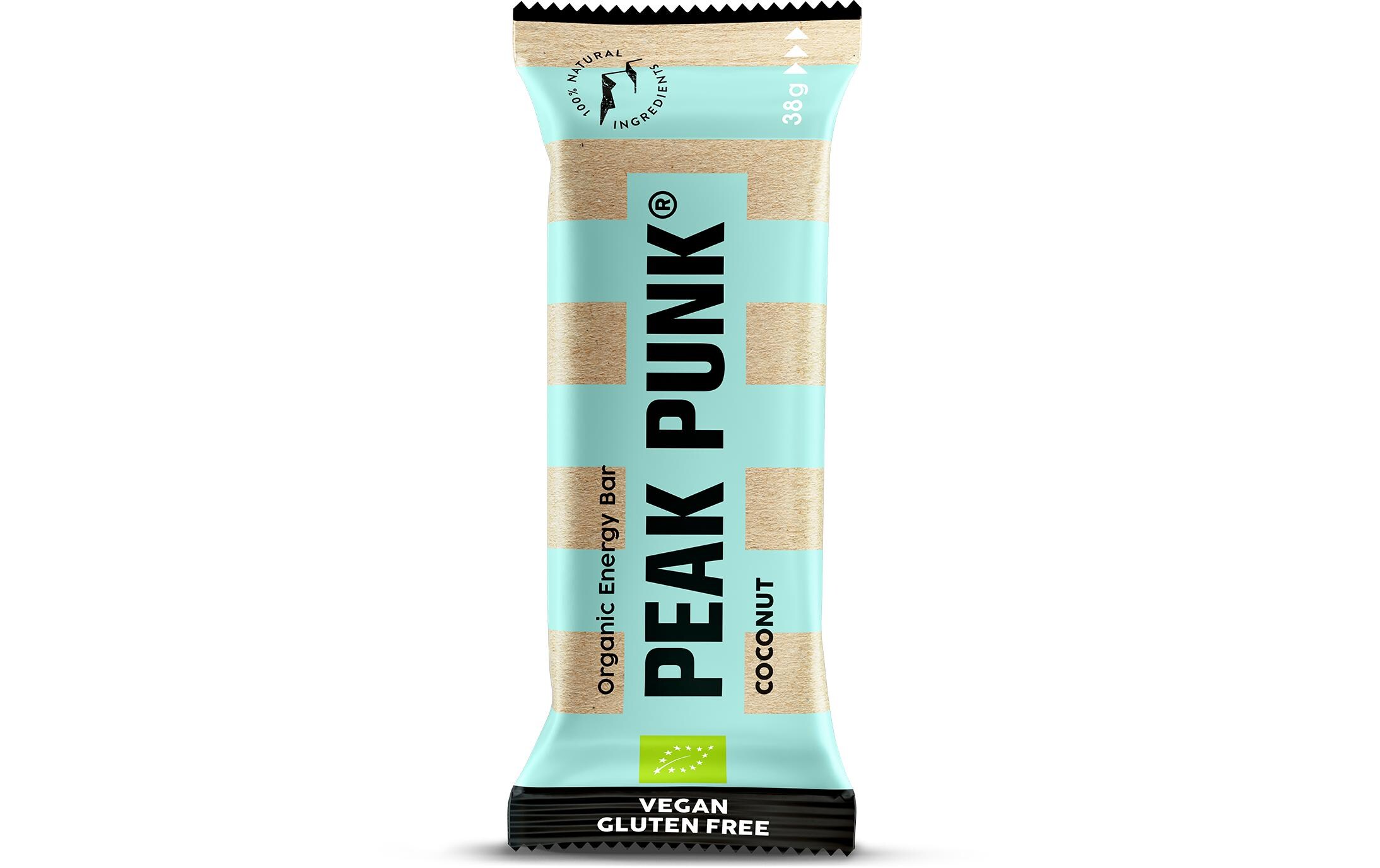 Riegel Bio Energy Bar – Coconut 15 x 38 gBiologisch zertifizierter Energieriegel auf Basis von Datteln