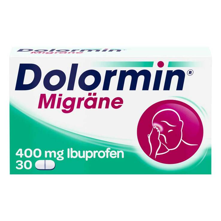Dolormin® Migräne bei Migräneattacken, 30 St