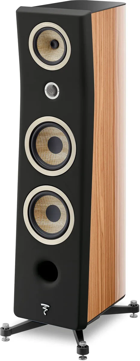 Focal Kanta N°3 Noyer / Noir mat (la paire) Enceintes colonne