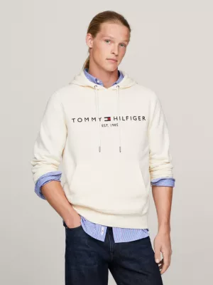 Moletom com capuz e modelagem regular com logo