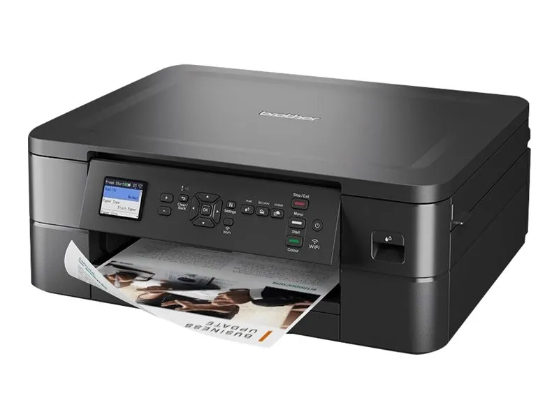 Brother DCP-J1050DW - Multifunktionsprinter - farve - blækprinter - A4/Letter (medie) - op til 13 spm (kopiering) - op til 17 spm (udskriver) - 150 ark - USB 2.0, Wi-Fi(n)